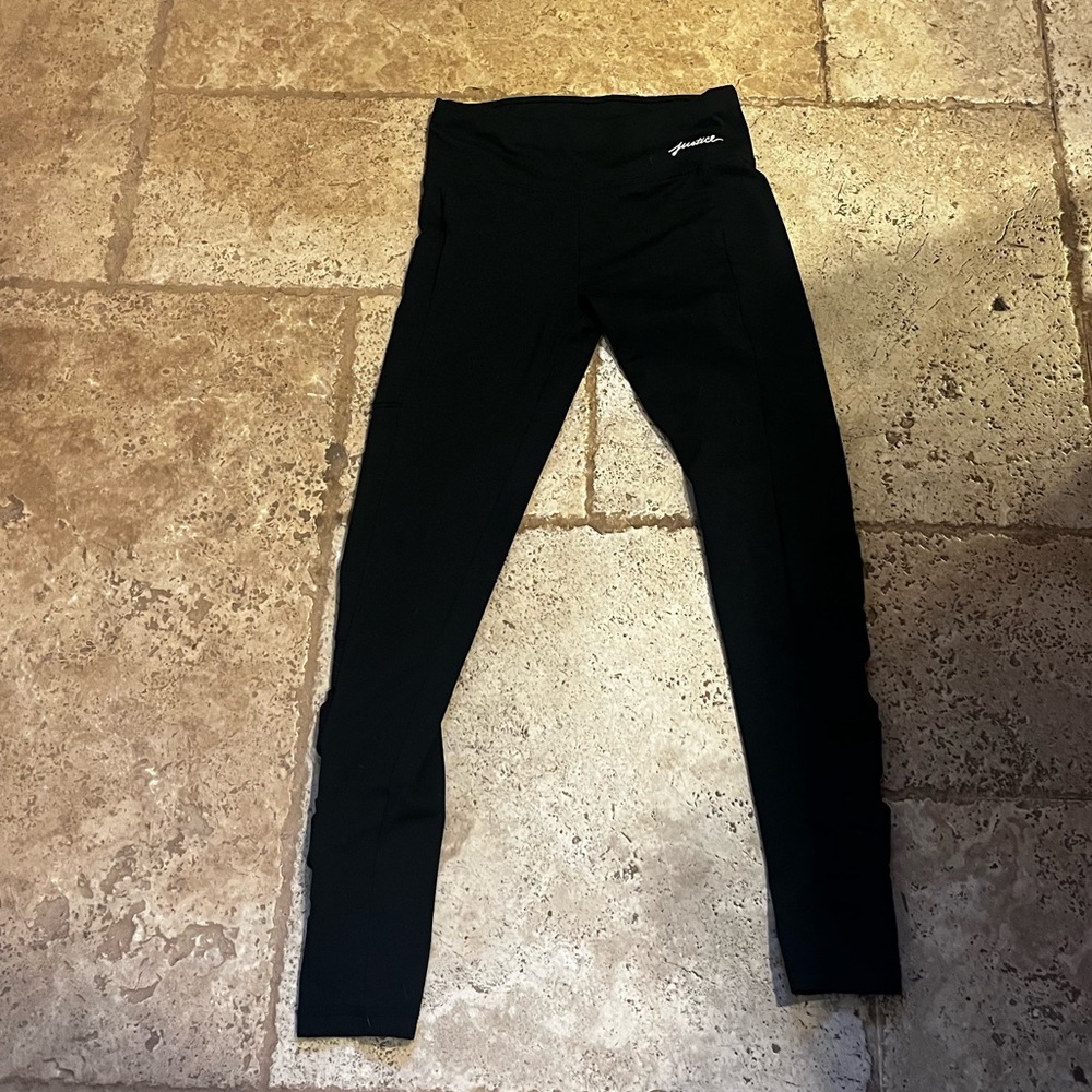 Justice leggings size 10